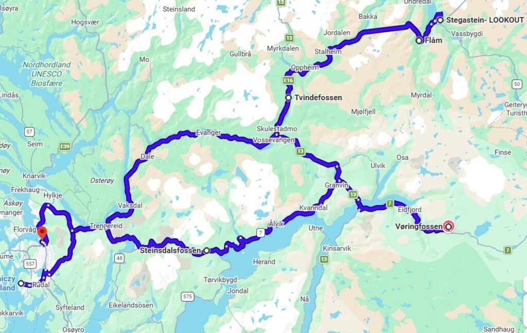 trasa Bergen Projekt Przygoda